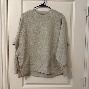 Abercrombie YPB Heathered Grey Sweatshirt